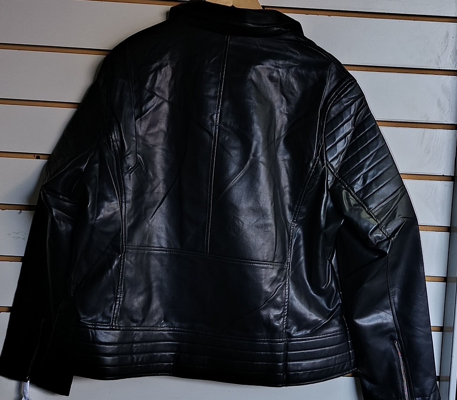 Campera Eco Cuero Imp Mujer Talles Grandes - Imagen 2