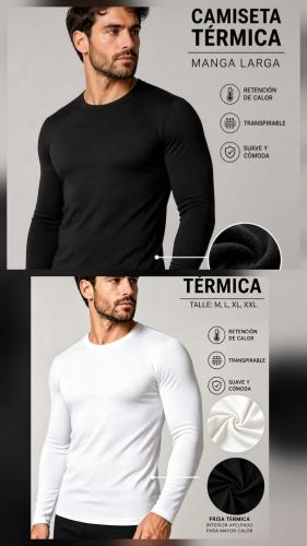 Camiseta Termica Hombre  (052)