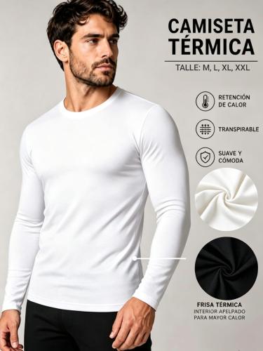 Camiseta Termica Hombre  (052) - Miniatura 2