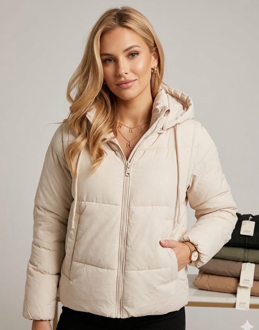 Campera Chaleco Puffer - Imagen 1