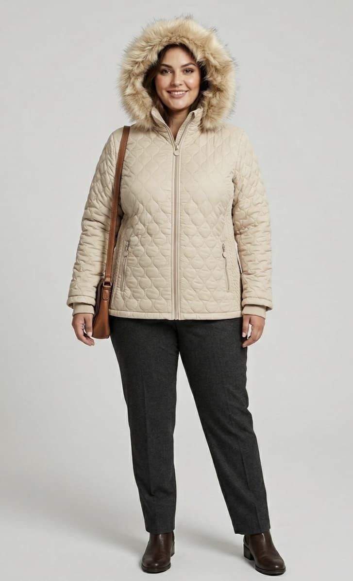 Campera Metalese Talle Especial Importado - Imagen 2