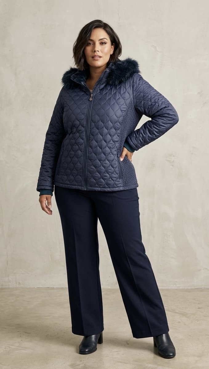 Campera Metalese Talle Especial Importado - Imagen 3