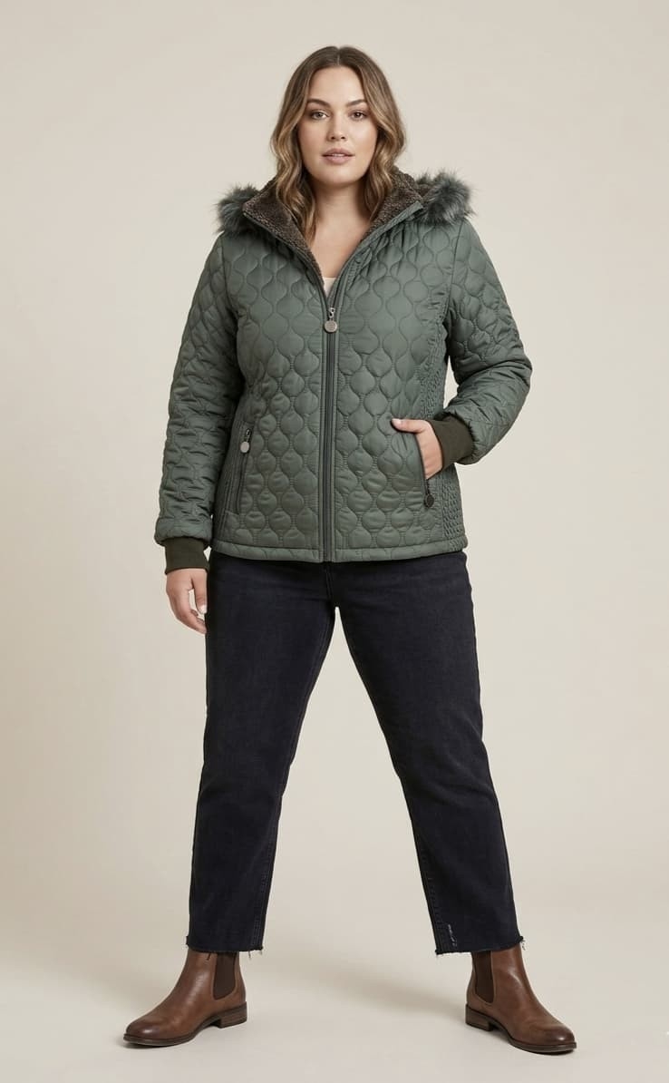 Campera Metalese Talle Especial Importado - Imagen 4