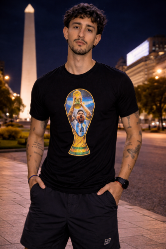 Remera Algodón Peinado Estampas Argentina Ideal Turismo Calidad Premium