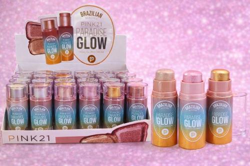 Highlighter Cream Pink21 Paradise Glow