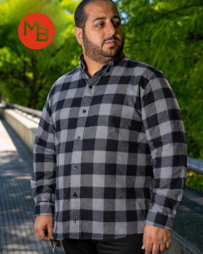 Camisa Leñadora Talle Especial - Miniatura 2