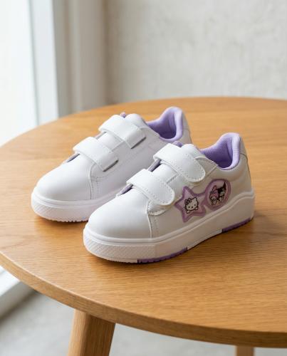 Zapatillas Infantiles Niñas Nenas Hello Kitty y Kuromi -urbanas con Doble Abrojo