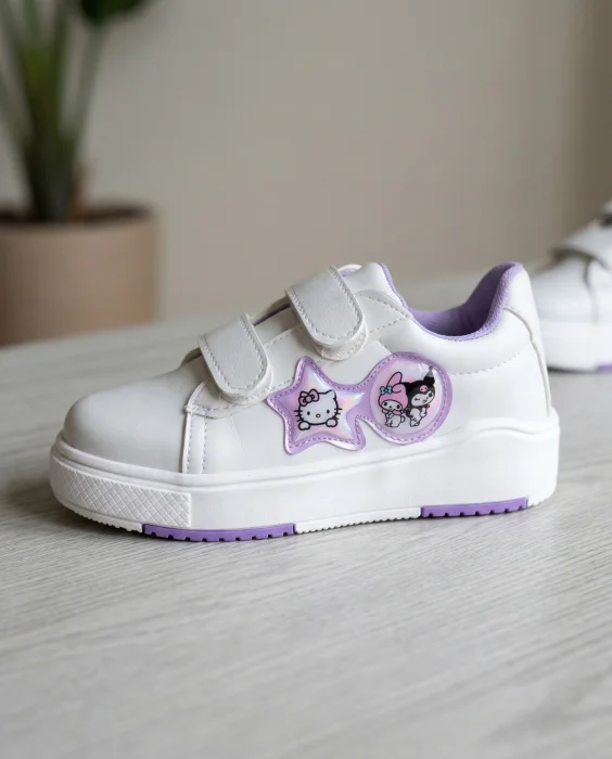 Zapatillas Urbanas Niña Kitty Kuromi Calzado Infantil con Plataforma Liviana