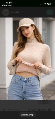 Polera con Piel Min