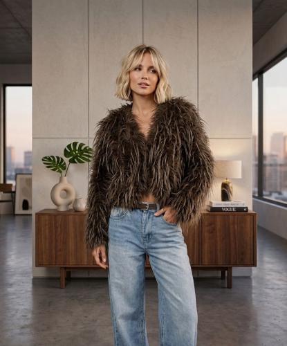 Saco Piel Glamour