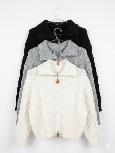 Campera Lana Cierre Isam - Miniatura 2