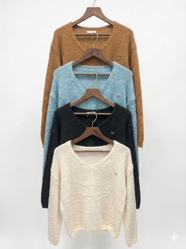 Sweater Cuello V Fashion - Miniatura 2
