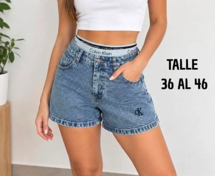 Shorts Kv Bordado ( Lc )