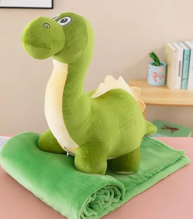 Peluche con Manta de Plush