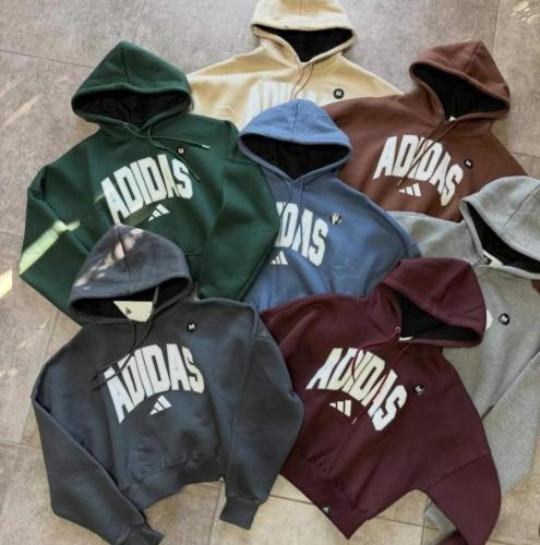 Buzo Crop Adidas Premiun Dama Frizado - Miniatura 6