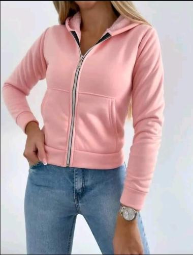 Campera a Tono Corderito Piel - Miniatura 2