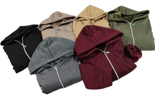 Campera a Tono Corderito Piel - Miniatura 4