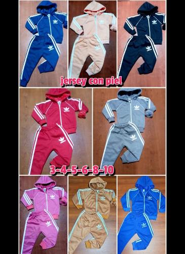 Conjunto Adidas Jersey con Piel 3 al 10