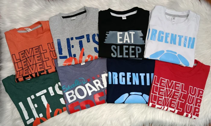 Camisetas Algodon de Nene