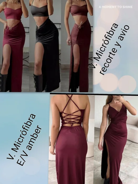 Vestidos de Microfibra