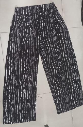 Pantalon Palazo  Rayado  Elisa  D' Mujer - Miniatura 2