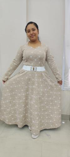 Vestido de Darlon Estampado
