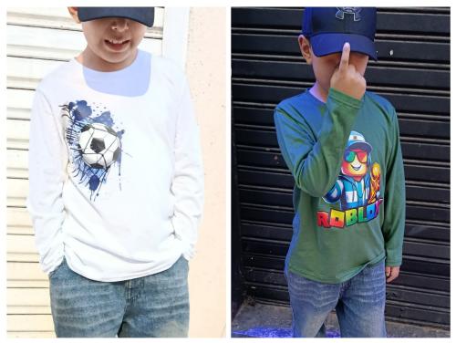 Remeras de Nene Algodón Peinado - Miniatura 2