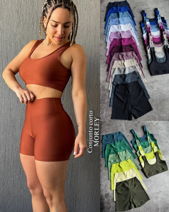 Conjunto Corto+top Morley