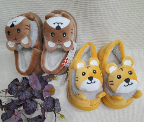 Pantufla 27a32 Importadas  Niñ@s Suela Goma Costuradas - Miniatura 4