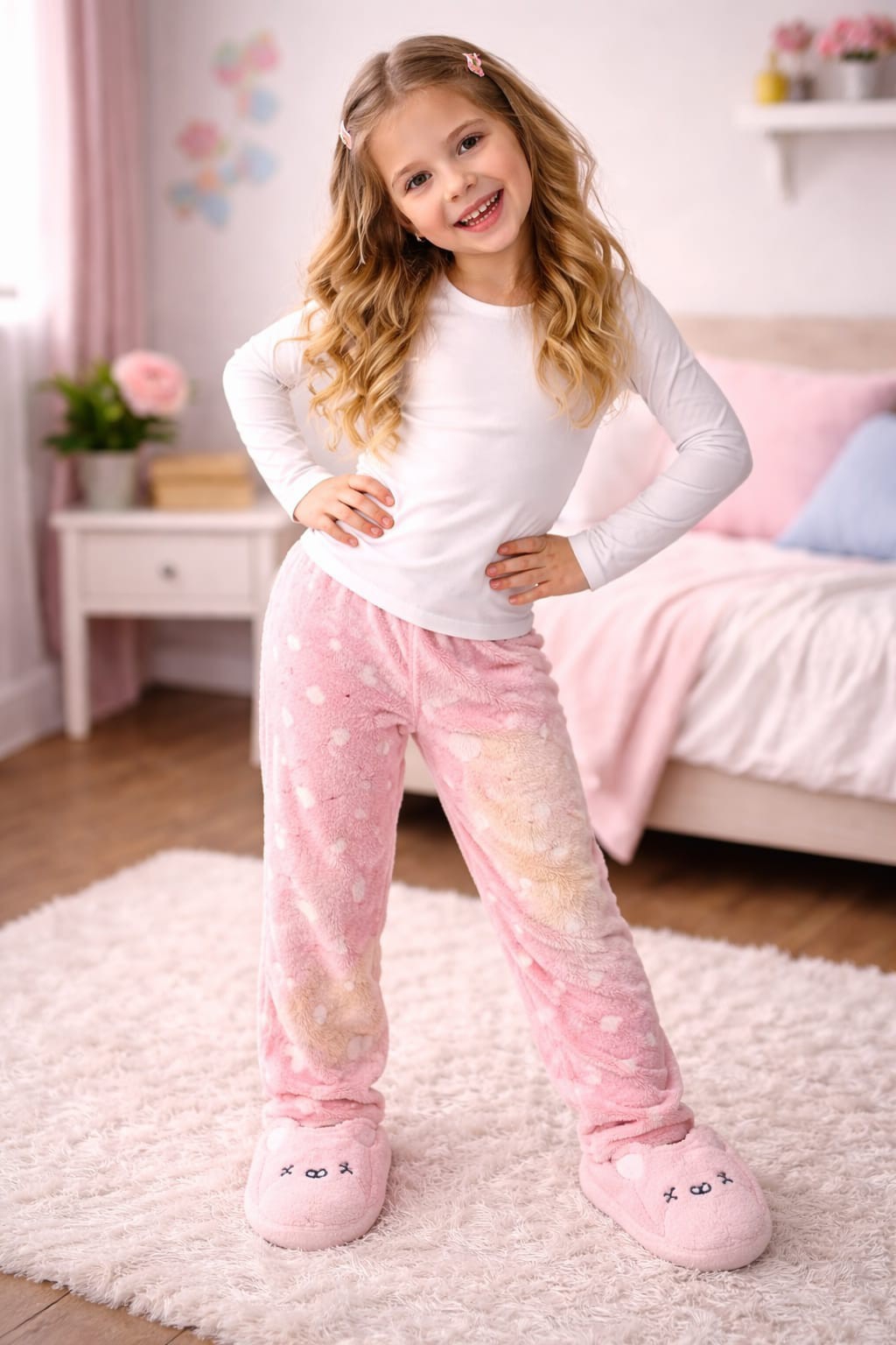Pantalón Pijama Luminoso Nena - Imagen 3