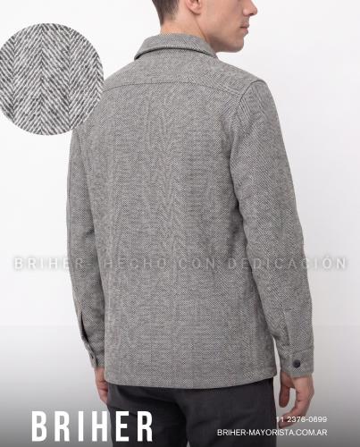 Camisaco de Paño Espigado Hobre - Curva - Miniatura 5