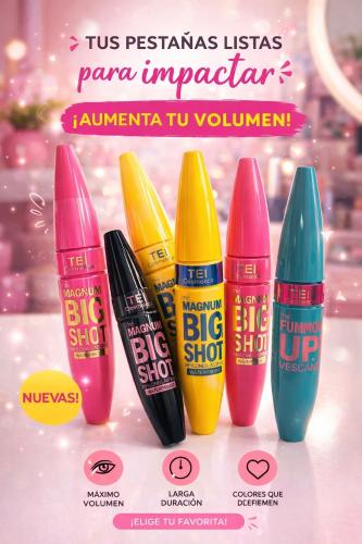 Mascara de Pestañas Big Shot Magnum