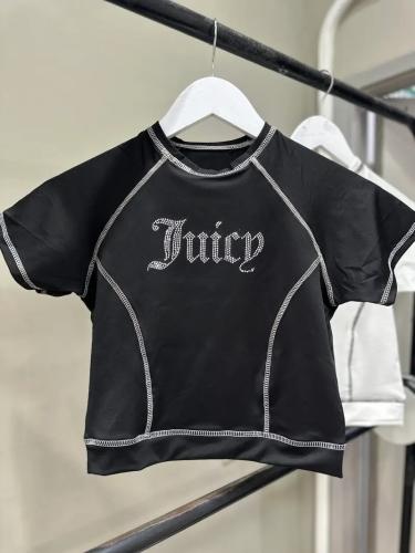 Remera "juicy" Brillos