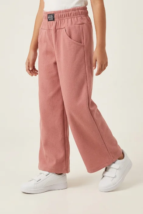 Palazo Nena Darlon Pantalon  Niñas Largo Moderno Cómodo Invierno