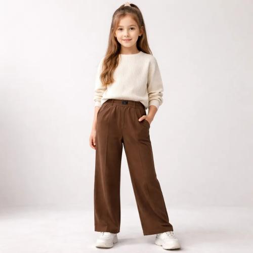Palazo Nena Darlon Pantalon  Niñas Largo Moderno Cómodo Invierno - Miniatura 6