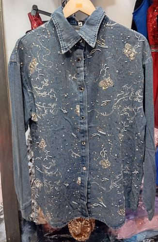 Camisa Jeans  Oversize - Miniatura 2