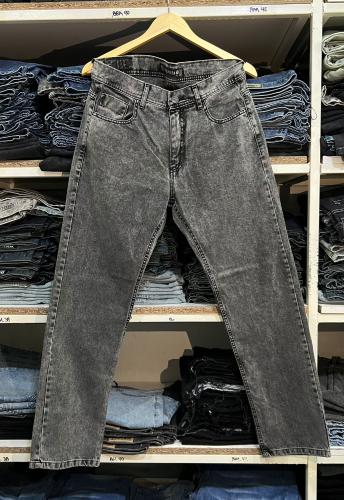 Pantalón Mom Clásico Liso Gris Oscuro
