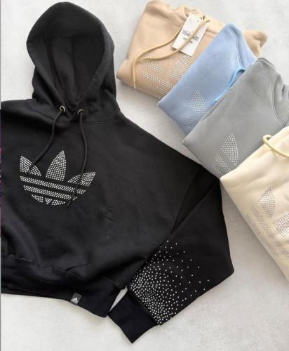Buzos Crop Adidas Stras