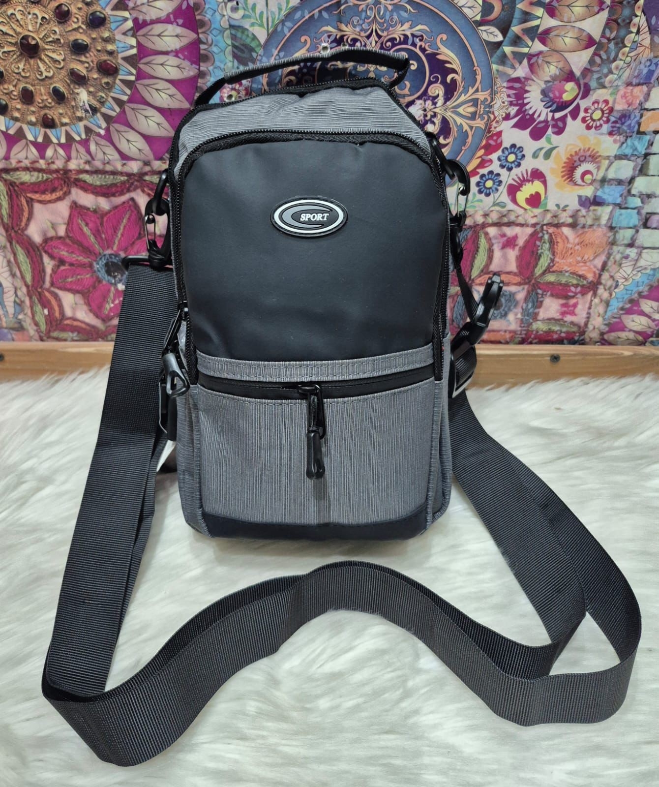 Nuevo Ingreso de Morral Cruzado Impermiable de Hombre Excelente Calidad - Imagen 2