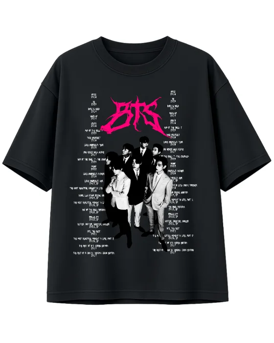 Remera "bts Bangtan Sonyeondan" Adultos