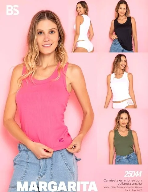 Bianca Secreta Art. 25044 Camiseta en Morley. Talles 2 al 7