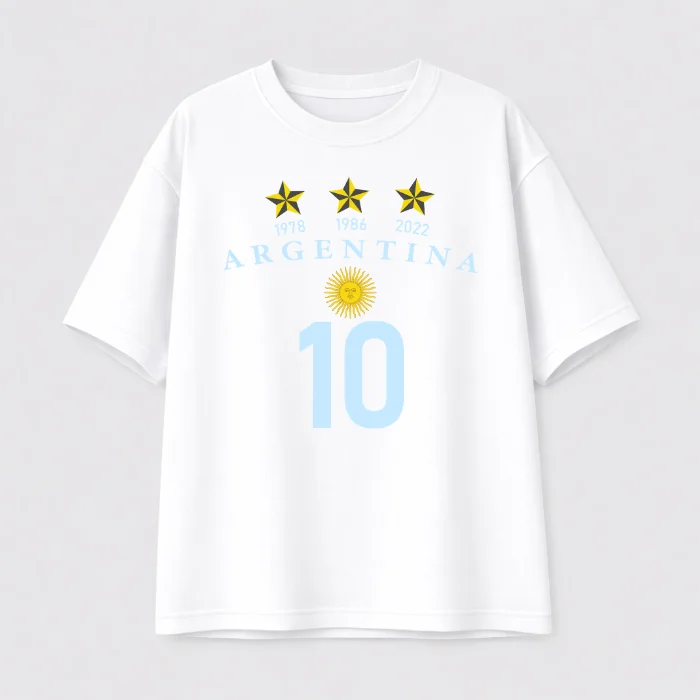 Remera "argentina 10"