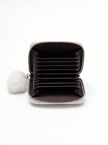 Tarjetero con Pompon - Miniatura 2