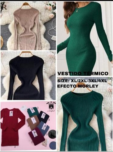 Vestido Termico Cuello Redondo - Miniatura 3