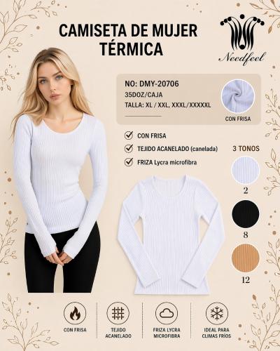 Variedad de Camiseta Termica de Dama Importada Morley/microfibra / Variedad de Marcas - Miniatura 3