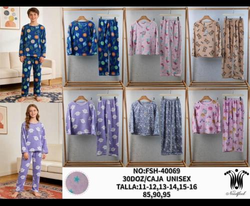 Pijama Dos Piezas Niñ@s