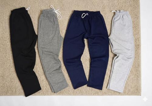 Pantalones Recto Frizados