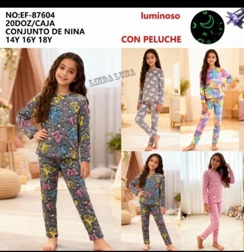 Pijamas Plush Juveniles