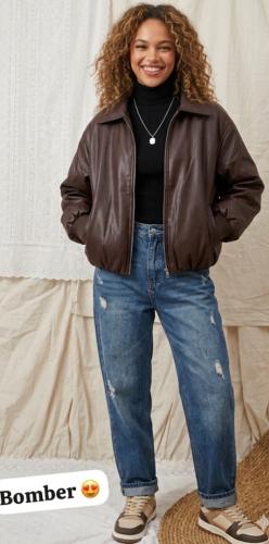 Campera Bomber Overzise Importado