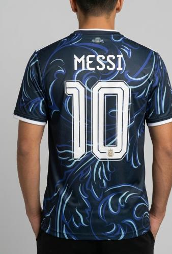 Camiseta Alternativa de Messi Bordada - Miniatura 2